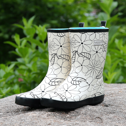 pointy rain boots